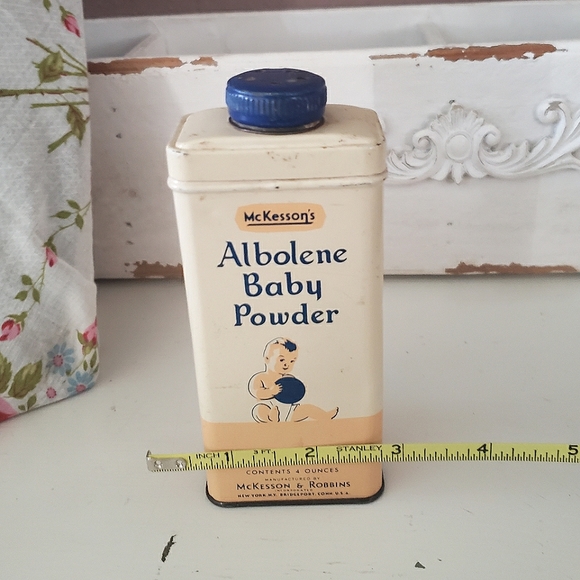 Vtg McKesson’s Albolene Baby Powder - Picture 4 of 5